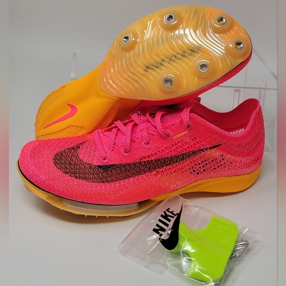 Nike Air Zoom Victory Track Spikes Shoe Hyper Pink Men’s Size 9 CD4385-600 New - Picture 1 of 11